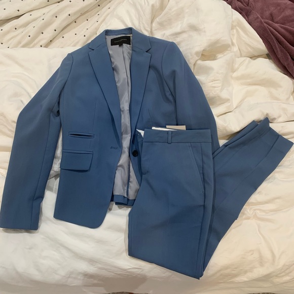 Banana Republic Jackets & Blazers - Banana Republic Ryan Machine Washable Light Blue Suit